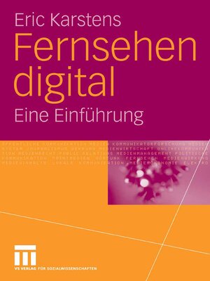 cover image of Fernsehen digital